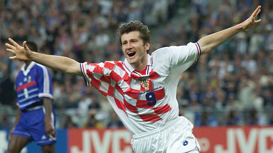 Davor Šuker Goal 46' | France vs Croatia | 1998 FIFA World Cup France™