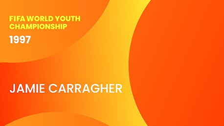 Jamie Carragher aos 19 | Campeonato Mundial FIFA Sub-20 de 1997, na Malásia