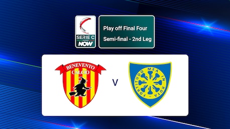 Benevento - Carrarese | Play Off Final Four | Serie C NOW | Match complet