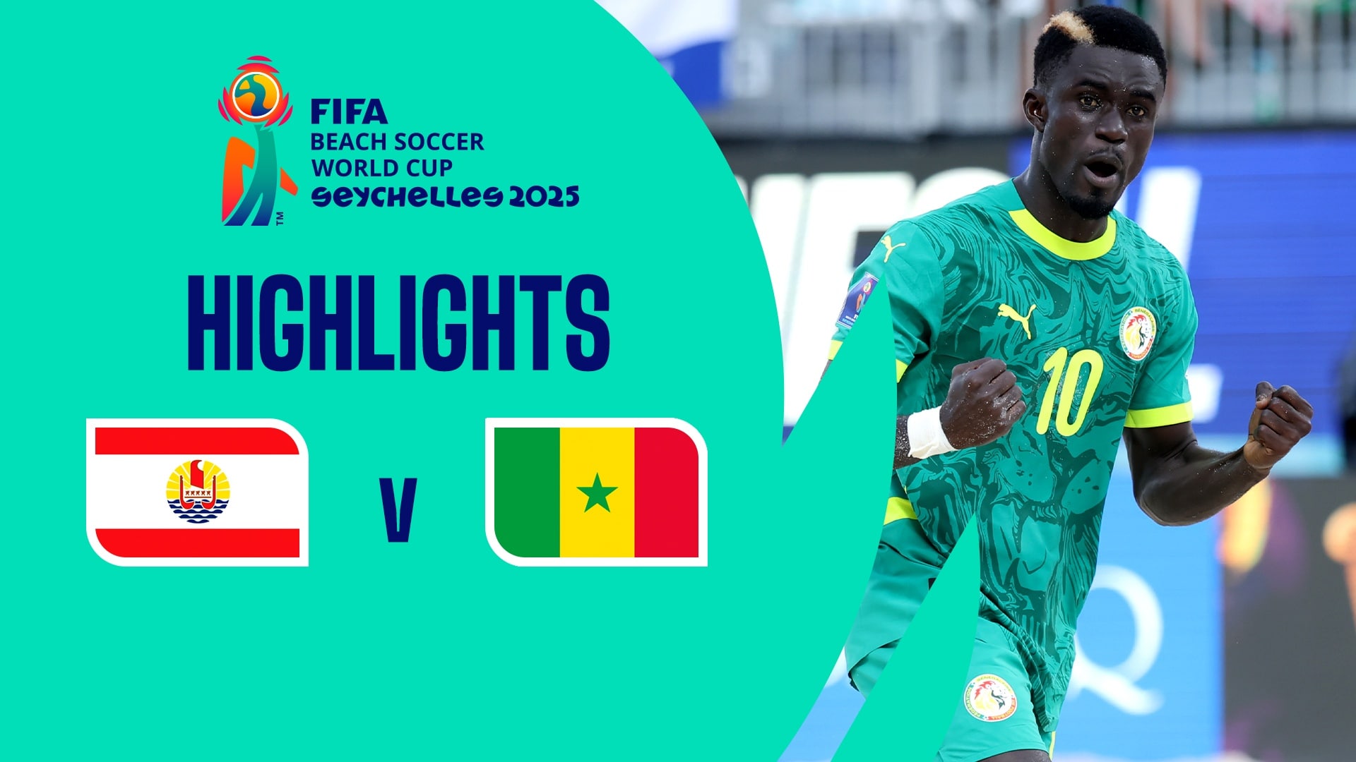 Tahiti v Senegal | Group C | FIFA Beach Soccer World Cup Seychelles 2025™ | Highlights