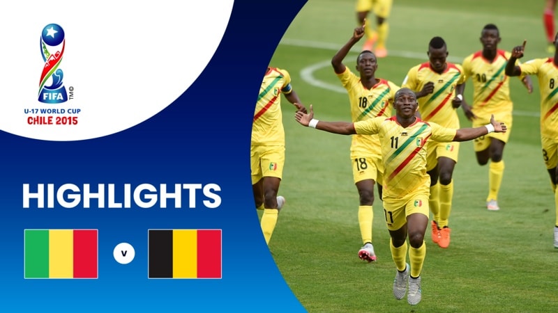 Mali vs Belgio | Semifinali | Coppa del Mondo U-17 FIFA Cile 2015 | Highlights