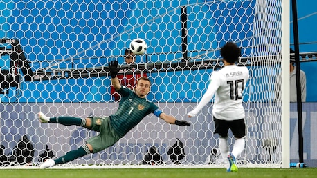 Le but de Mohamed Salah 73' | Russie - Egypte | Coupe du Monde de la FIFA, Russie 2018™