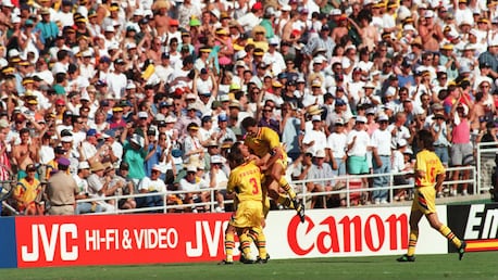 Le but de Florin Răducioiu 15' | Colombie - Roumanie | Coupe du Monde de la FIFA, États-Unis 1994™