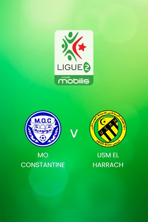 MO Constantine - USM El Harrach | Ligue 2 2024/25 | Algerien | Spiel in völler Lange