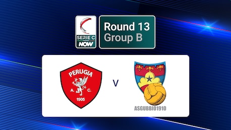 Perugia - Gubbio | Gruppe B | Serie C NOW | Spiel in voller Länge