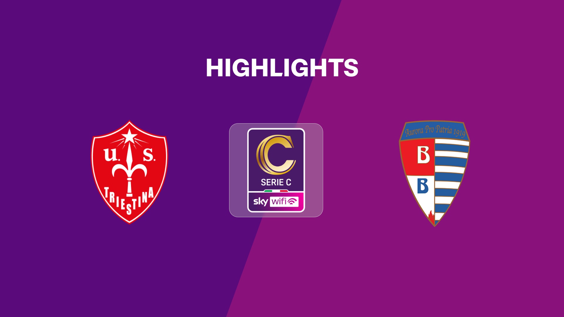 Triestina vs Pro Patria | Grupo A | Serie C 2025/26 | Highlights