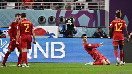 Il gol di Alvaro Morata al 11' | Giappone - Spagna | Coppa del Mondo FIFA Qatar 2022