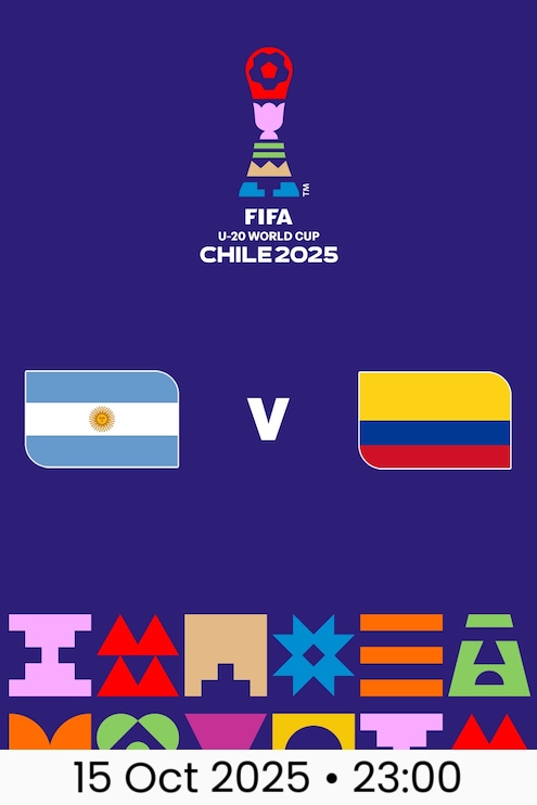 Argentina v Colombia | Semi-finals | FIFA U-20 World Cup Chile 2025™