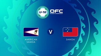 Amerikanischen Samoa-Inseln - Samoa | OFC U-16 Women's Championship Qualifying | Spiel in voller Länge