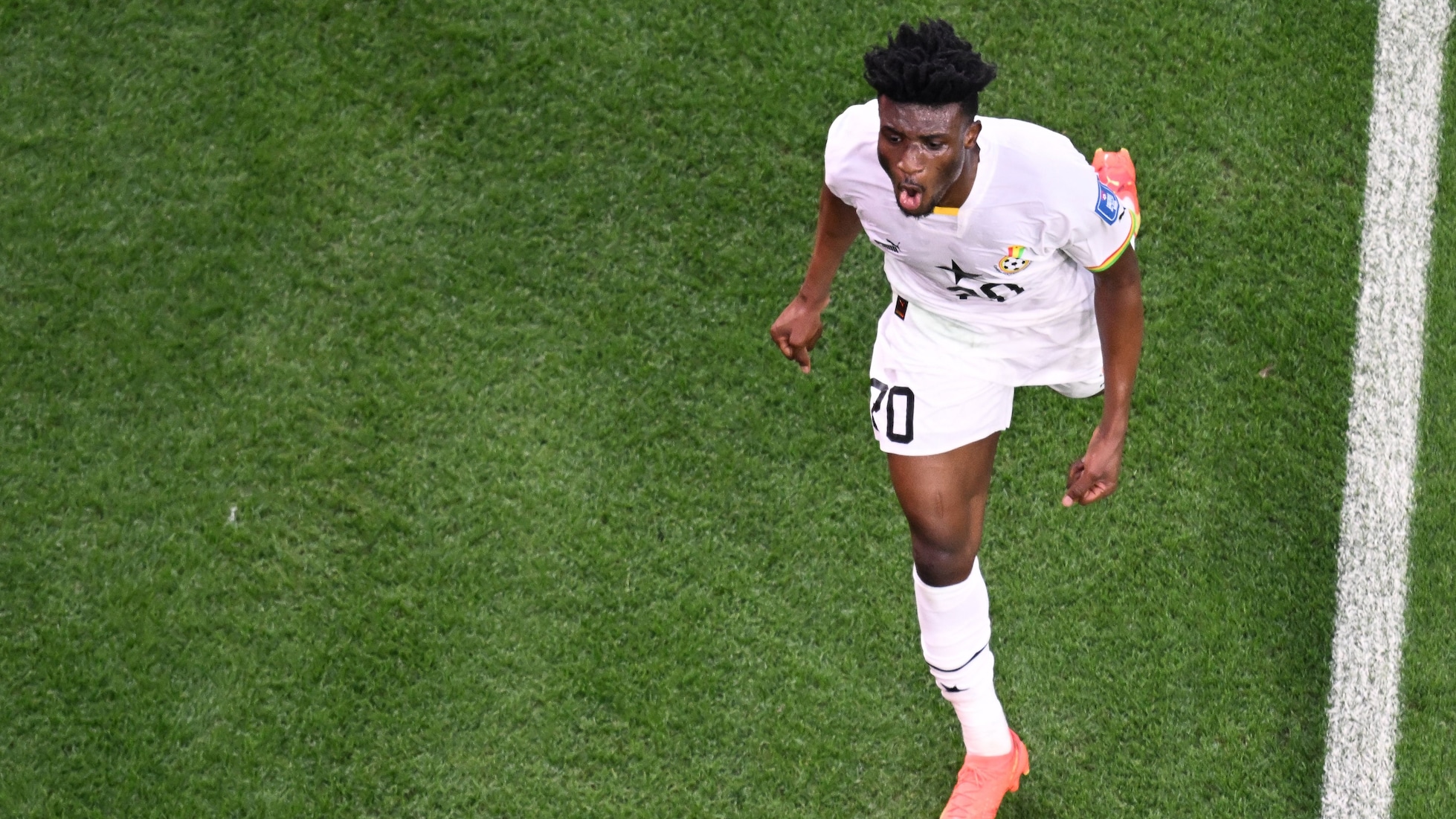 Le but de Kudus Mohammed 34' | République de Corée - Ghana | Coupe du Monde de la FIFA, Qatar 2022™