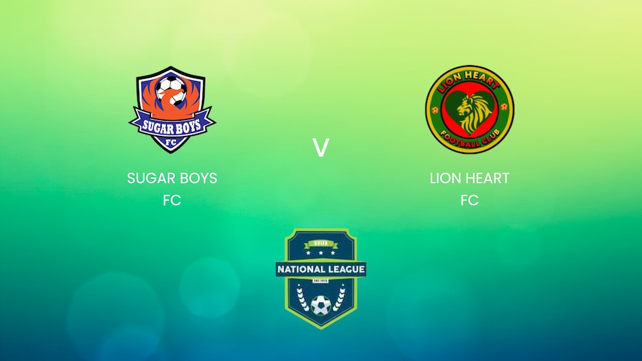 Sugar Boys FC vs Lion Heart FC | Liga Nacional BVIFA 2024/25 | Partido completo
