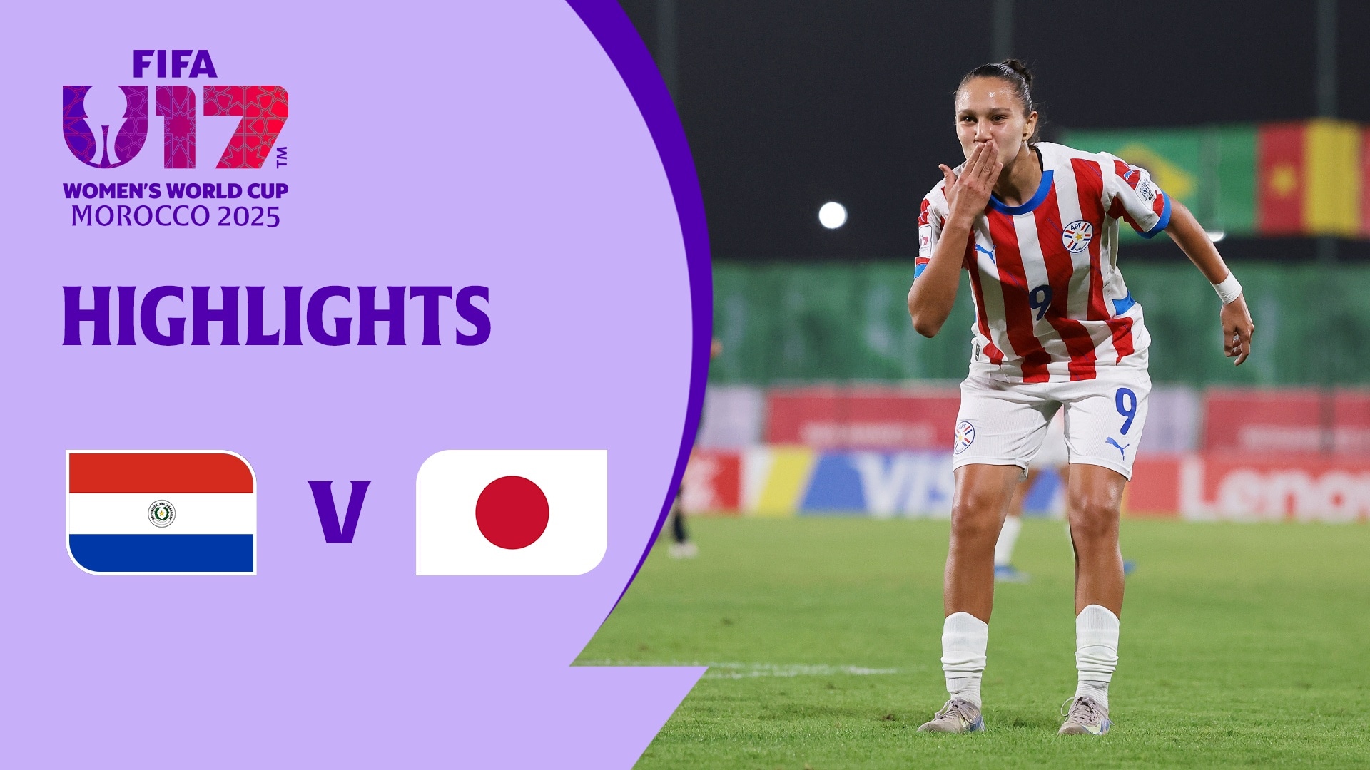 Paraguay v Japan | Group F | FIFA U-17 Women's World Cup Morocco 2025™ | Highlights
