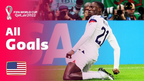Estados Unidos | Todos los goles | Copa Mundial de la FIFA Catar 2022™