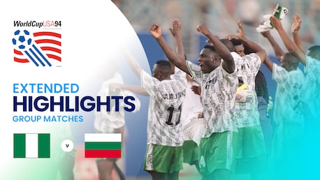 Nigeria - Bulgarien | Gruppe D | FIFA Fussball-Weltmeisterschaft USA 1994™ | Erweiterte Highlights