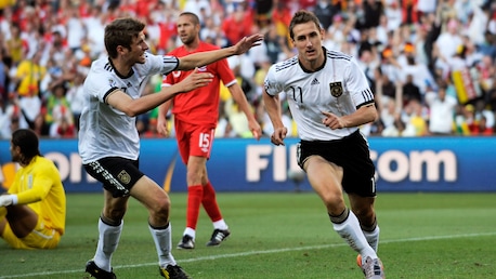Miroslav Klose Goal 19' | Germany v England | 2010 FIFA World Cup South Africa™