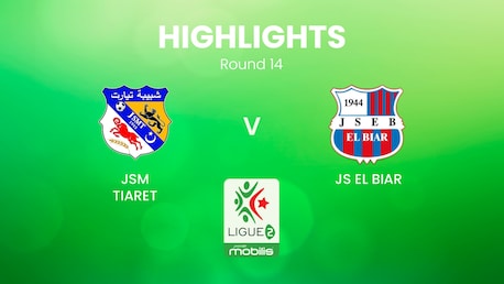 JSM Tiaret - JS El Biar | Ligue 2 2024/25 | Algerien | Highlights