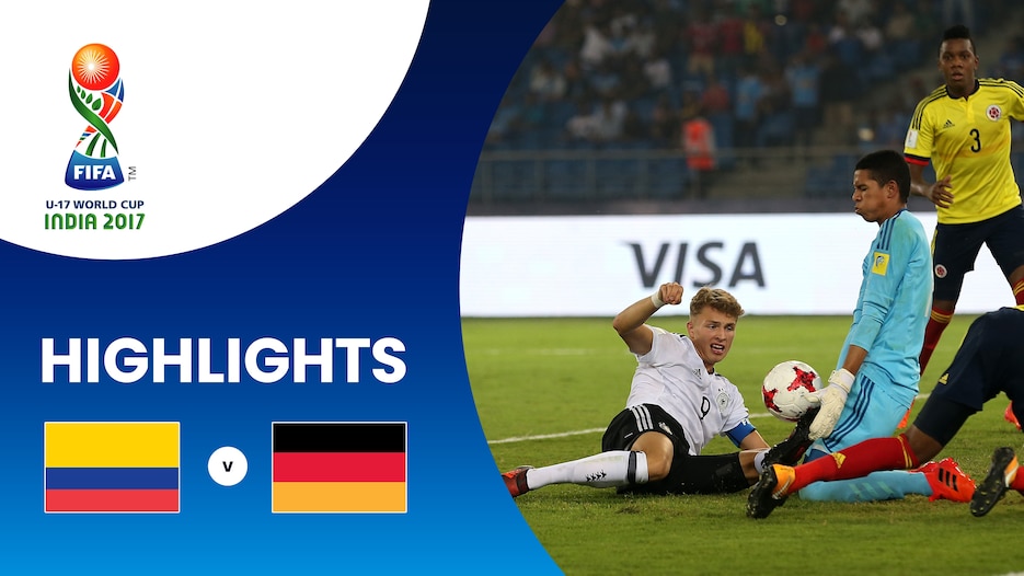 Kolumbien - Deutschland | Achtelfinale | FIFA U-17-Weltmeisterschaft Indien 2017™ | Highlights