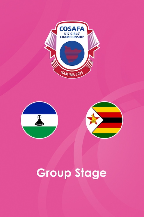 Lesotho - Simbabwe | Gruppenphase | COSAFA U-17 Girls' Championship 2025 | Spiel in voller Länge