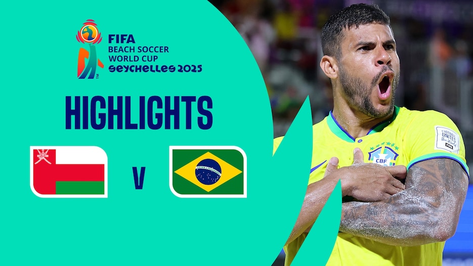 Oman - Brésil | Groupe D | Coupe du Monde de Beach Soccer de la FIFA, Seychelles 2025™ | Résumé vidéo