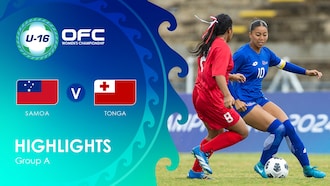 Samoa - Tonga | Groupe A | OFC U-16 Women's Championship | Résumé vidéo