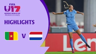 Cameroon v Netherlands | Group B | FIFA U-17 Women's World Cup Morocco 2025™ | Highlights