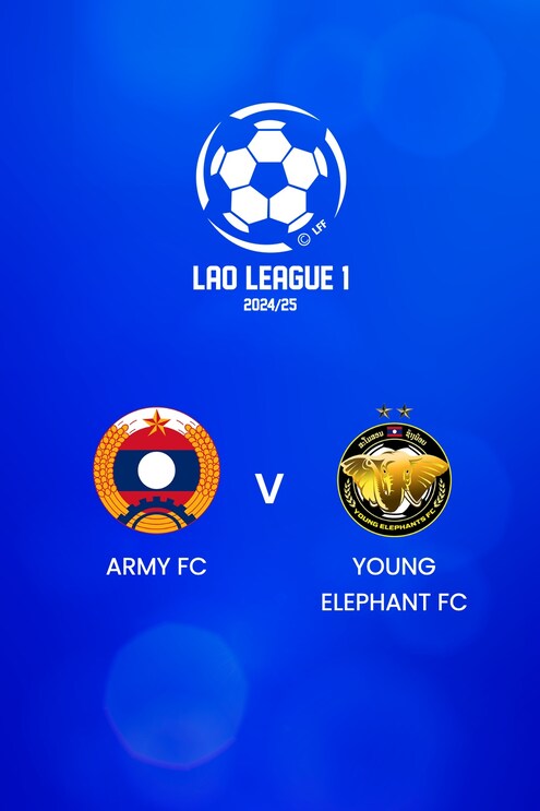 Army FC - Young Elephants FC | Lao League 1 2024/25 | Spiel in voller Länge