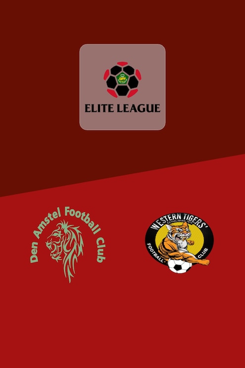 Den Amstel FC vs Western Tigers FC | GFF Elite League 2025 | Partido Completo