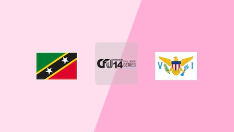 Saint-Christophe-et-Niévès - îles Vierges américaines | Niveau II - Groupe A | CFU Girls' Challenge Series U14 2025 | Match complet