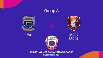 University of Western Cape x Ongos Ladies | Fase de grupos | CAF Women’s Champions League | COSAFA Qualifier 2024 | Jogo completo