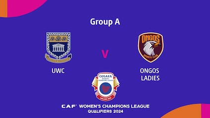 University of Western Cape v Ongos Ladies | Group Stage | CAF Women’s Champions League | COSAFA Qualifier 2024 | Full Match Replay