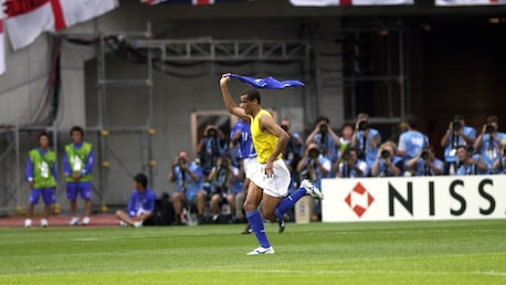 Le but de Rivaldo 45'+2' | Angleterre - Brésil | Coupe du Monde de la FIFA, Corée/Japon 2002™