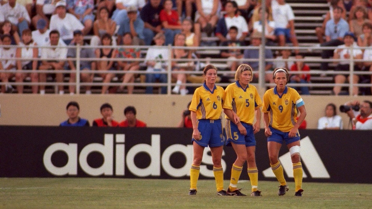 Malin Mostrom Goal 90+1' | Norway v Sweden | FIFA Women's World Cup USA 1999™