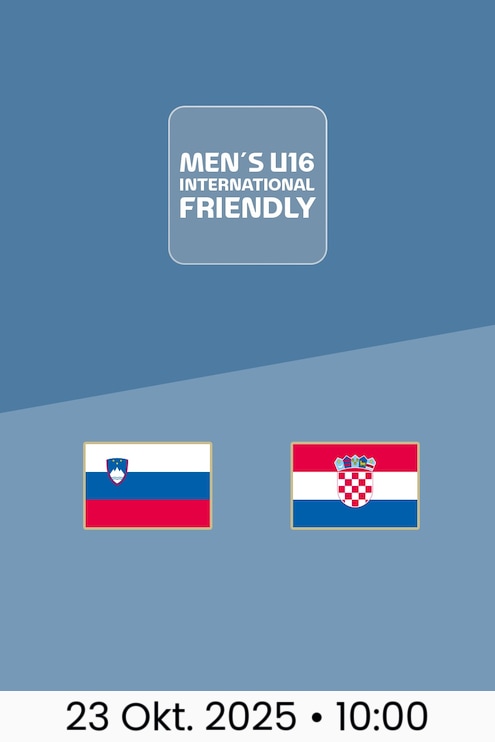 Slowenien - Kroatien | Internationales Freundschaftsspiel U16
