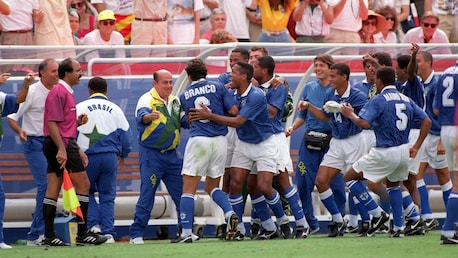 Das Tor von Branco 81' | Niederlande - Brasilien | FIFA Fussball-Weltmeisterschaft USA 1994™