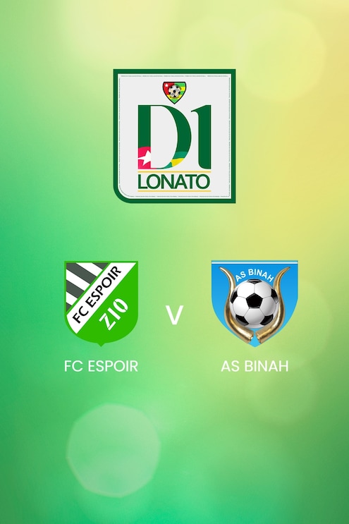FC Espoir - AS Binah | Championnat de Première Division D1 2024/25 | Match Complet