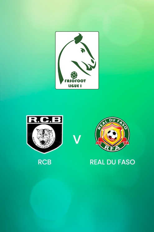 RCB vs Real du Faso | Ligue 1 2024/25 | Burkina Faso| Partido completo