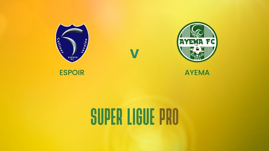 Espoir - Ayema | Super Ligue Pro | Benin | Spiel in voller Länge