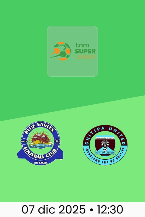 Blue Eagles vs Chitipa United | TNM Super League 2025