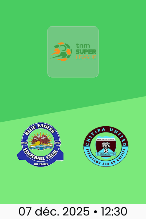 Blue Eagles - Chitipa United | TNM Super League 2025