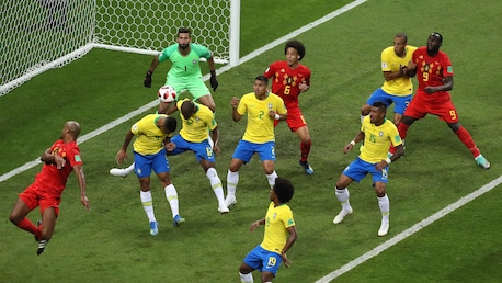 Fernandinho Own Goal 13' | Brazil v Belgium | 2018 FIFA World Cup Russia™