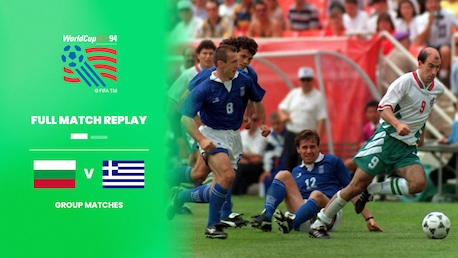 Bulgarie - Grèce | Groupe D | Coupe du Monde de la FIFA, États-Unis 1994™ | Match complet