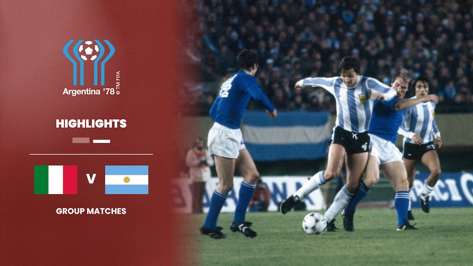 Italia - Argentina | Gruppo 1 | Coppa del mondo FIFA Germania 1978™ | Highlights