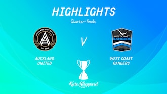 Auckland United FC - West Coast Rangers | Quarts de finale | Kate Sheppard Cup | Résumé vidéo