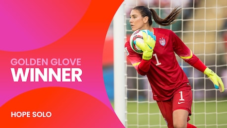Hope Solo | Golden Glove Award | FIFA Women's World Cup Canada 2015™
