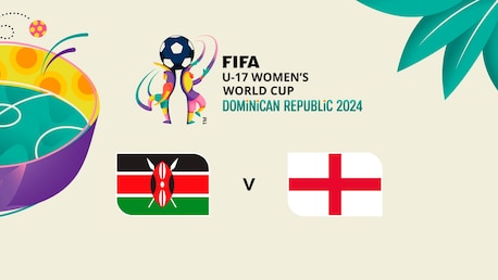 Kenia - England | Gruppe C | FIFA U-17-Frauen-Weltmeisterschaft Dominikanische Republik 2024™ | Spiel in voller Länge