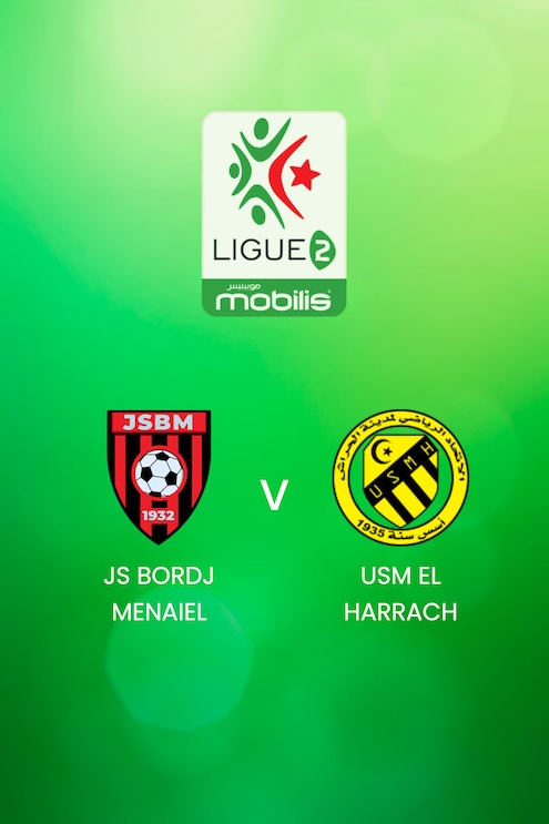JS Bordj Menaiel - USM El Harrach | Ligue 2 2024/25 | Algerien | Spiel in Voller Länge