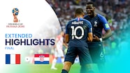 France v Croatia Final 2018 FIFA World Cup Russia Extended Highlights