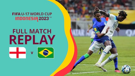 Angleterre - Brésil | Groupe C | Coupe du Monde U-17 de la FIFA, Indonésie 2023™ | Match complet