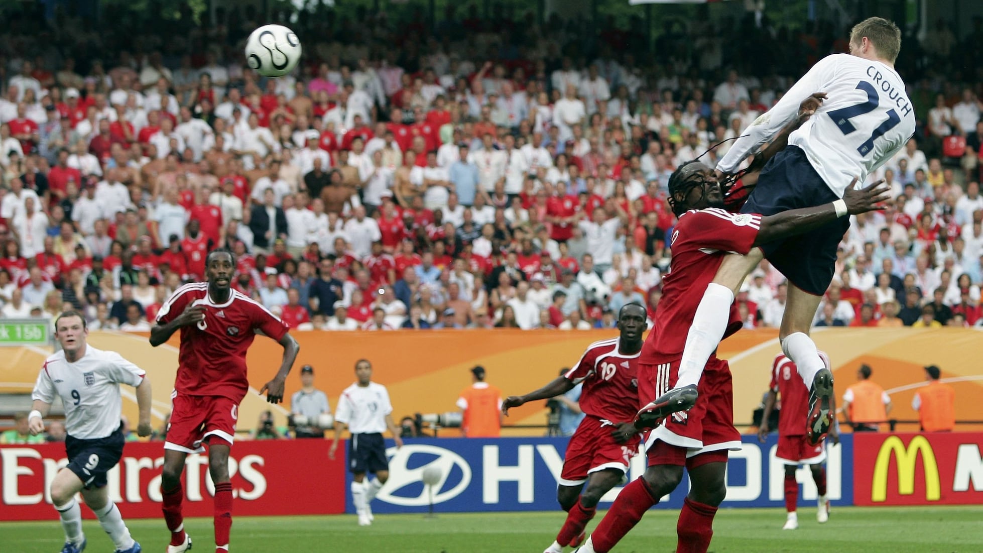Peter Crouch Goal 83' | England vs Trinidad and Tobago | 2006 FIFA World Cup Germany™