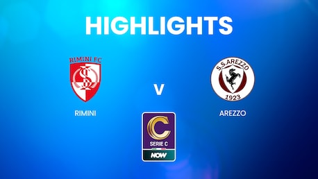 Rimini Calcio - AC Arezzo | Serie C NOW | Highlights